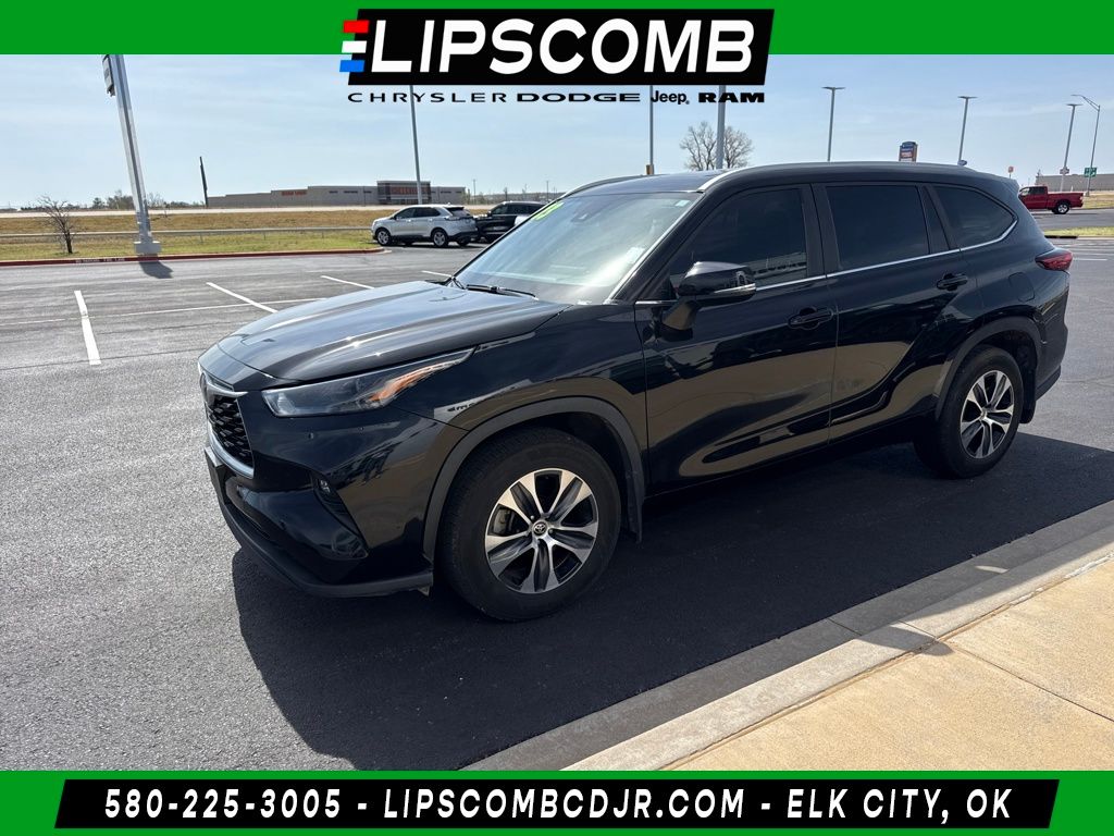 Midnight Black 2023 Toyota Highlander XSE FWD SUV / Crossover Front-Wheel Drive 8-Speed Automatic