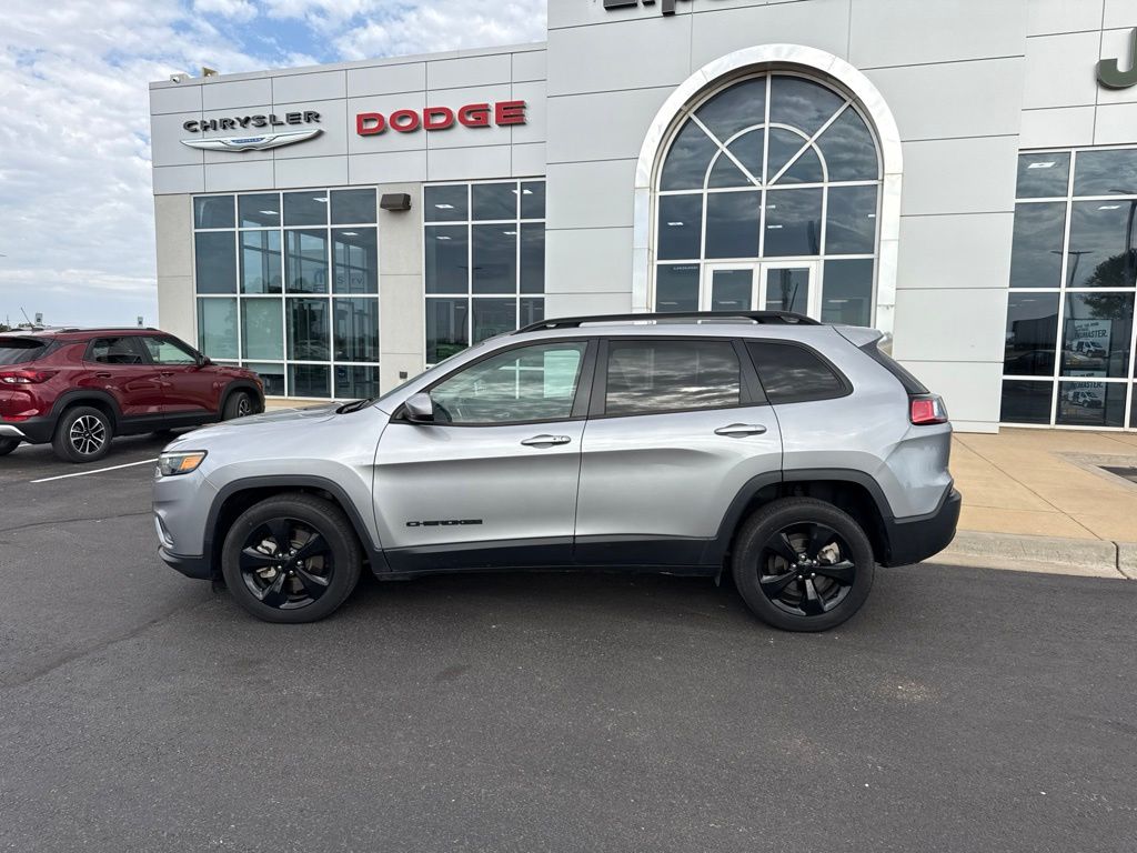 Used 2021 Jeep Cherokee Altitude with VIN 1C4PJLLB6MD220882 for sale in Elk City, OK