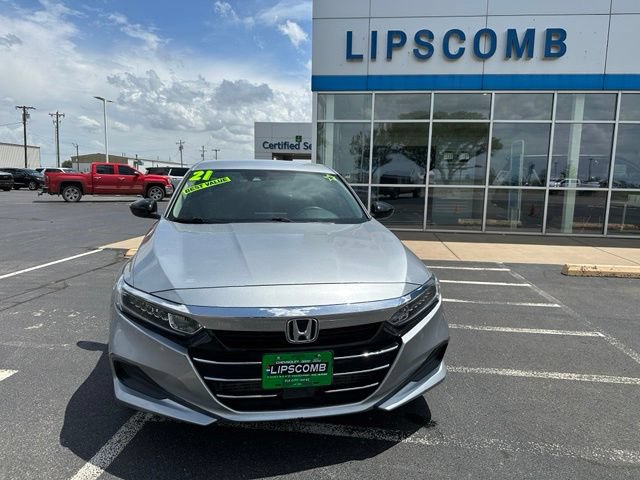 Used 2021 Honda Accord LX with VIN 1HGCV1F14MA064175 for sale in Elk City, OK