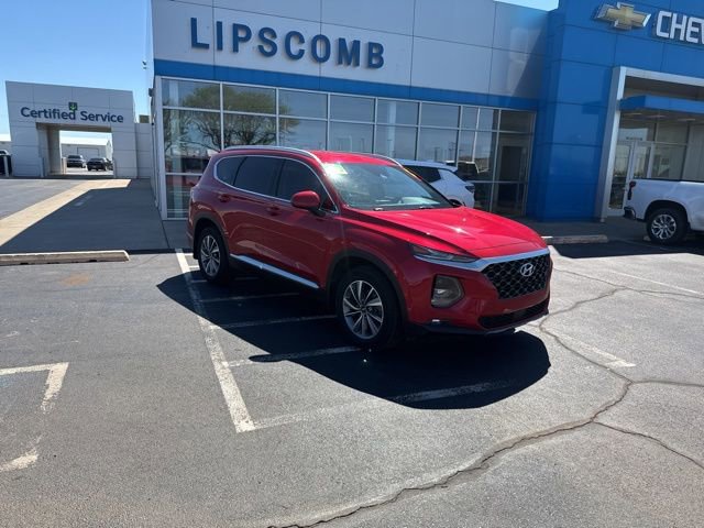 Red 2020 Hyundai Santa Fe 2.4L SEL AWD SUV / Crossover All-Wheel Drive