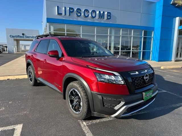 Red 2025 Nissan Pathfinder SUV / Crossover All-Wheel Drive 