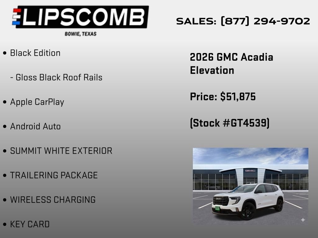 2026 GMC Acadia Elevation - Photo 15