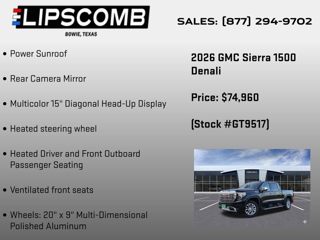 2026 GMC Sierra 1500 Denali - Photo 16
