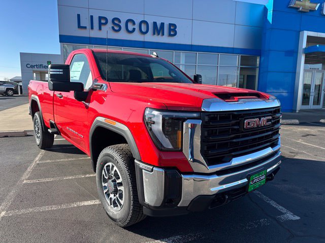 Cardinal Red 2026 GMC Sierra 3500HD Pickup Truck Four-Wheel Drive Automatic