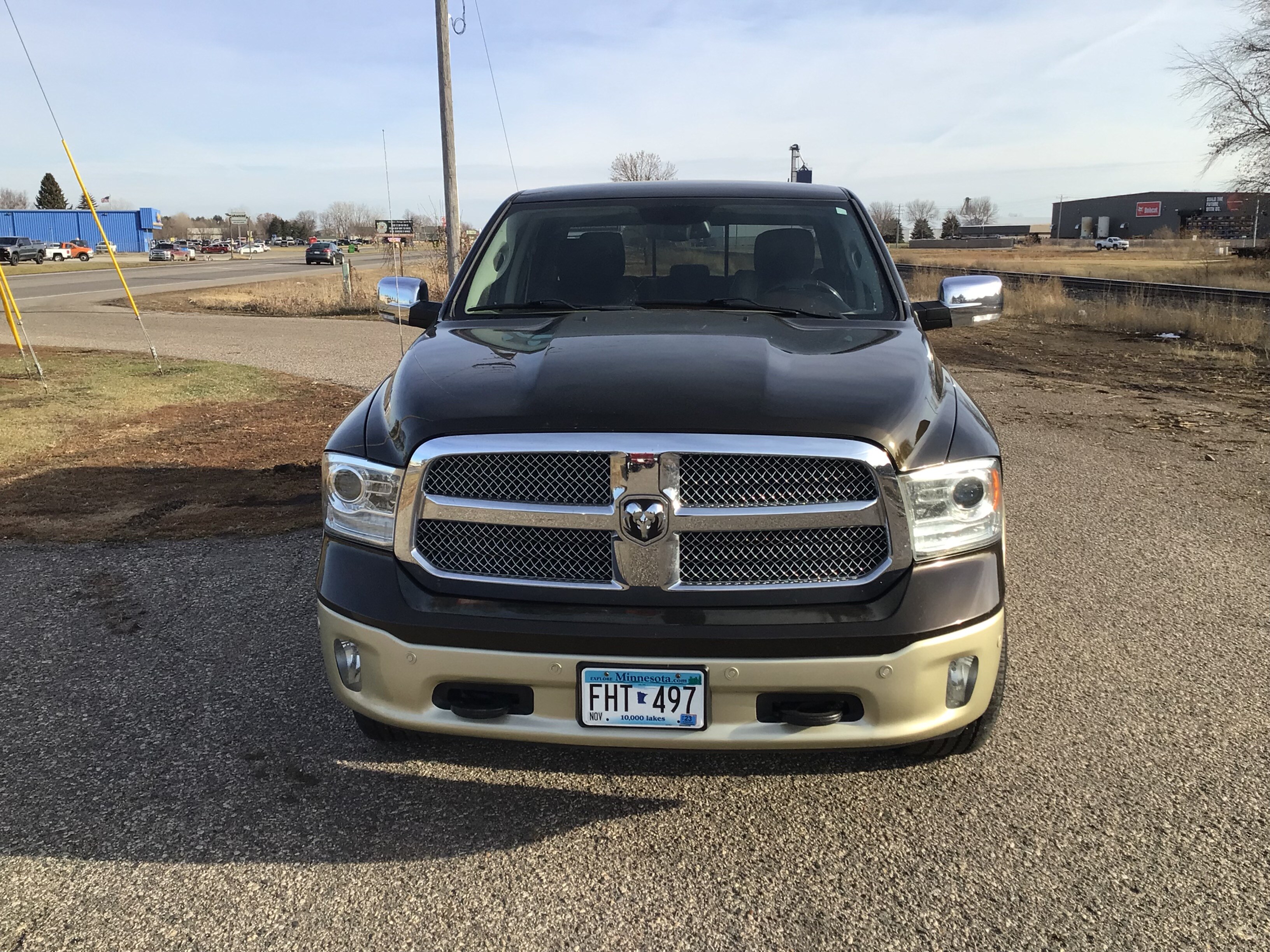 Used 2014 RAM Ram 1500 Pickup Laramie Longhorn with VIN 1C6RR7WT2ES187400 for sale in Litchfield, Minnesota