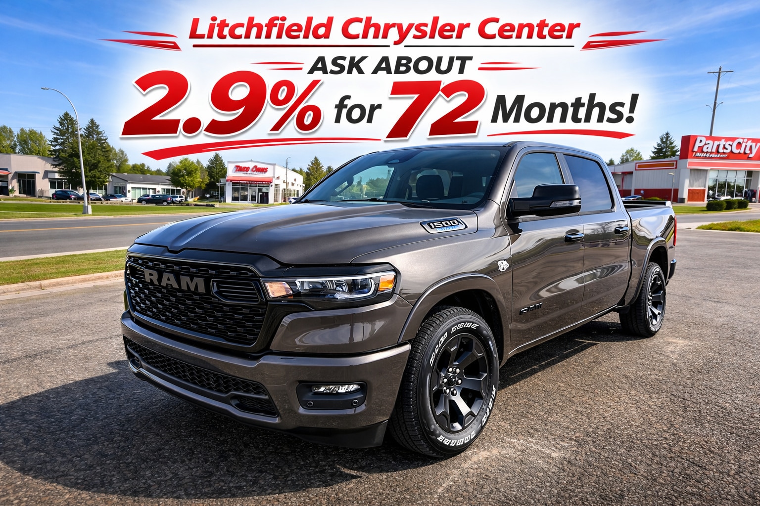 2026 RAM 1500 Big Horn Crew Cab 4WD