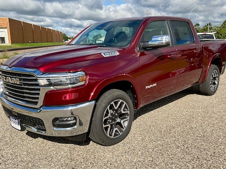 2025 Ram 1500 LARAMIE LEATHER CREW 4X4 10800LB TOW PKG $51955 Pickup
