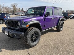 2026 Jeep Wrangler 4 DOORS WILLYS $394/MONTH LEASE CLOSEOUT! Sport Utility