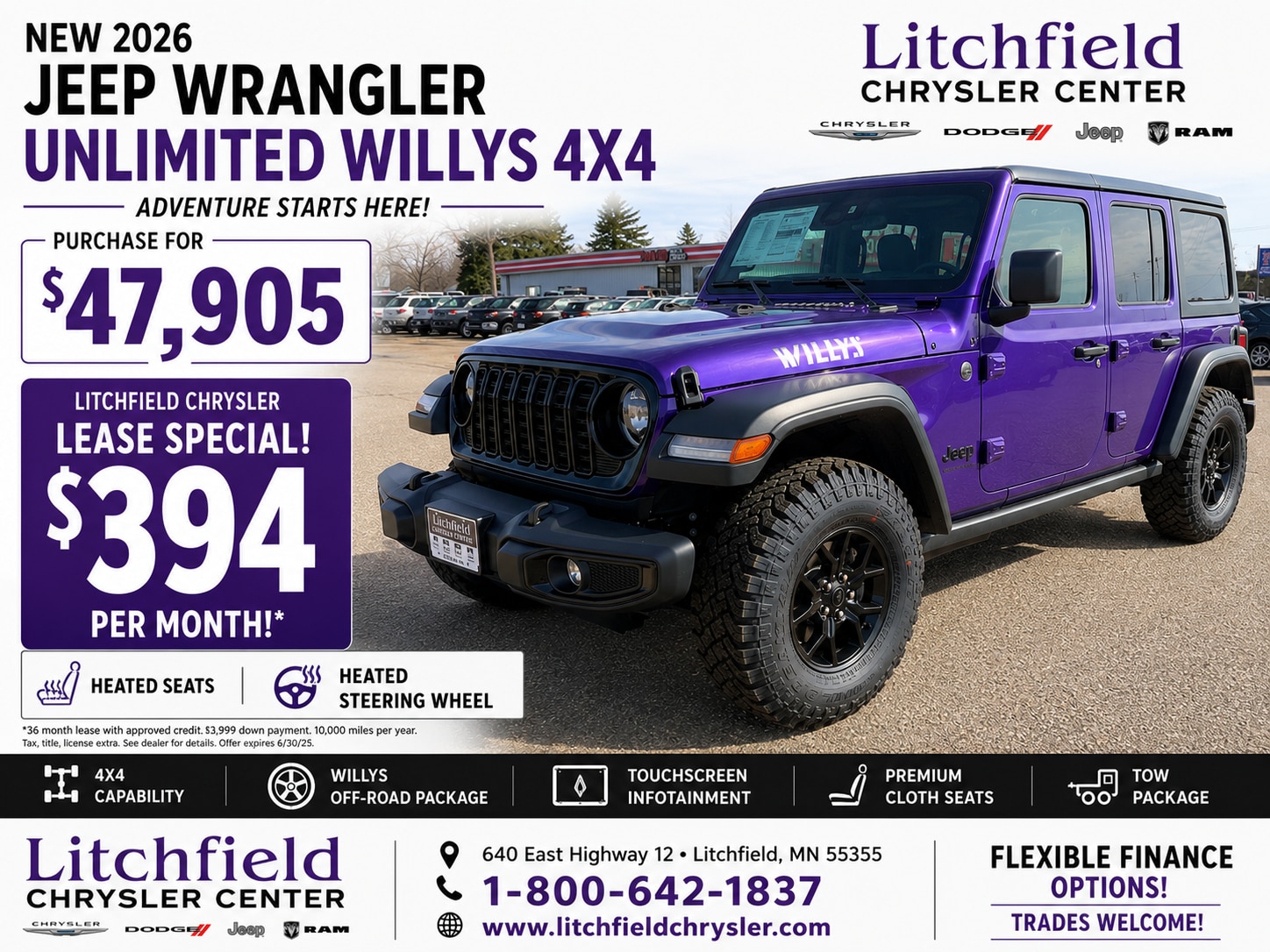 2026 Jeep Wrangler Willys's photo