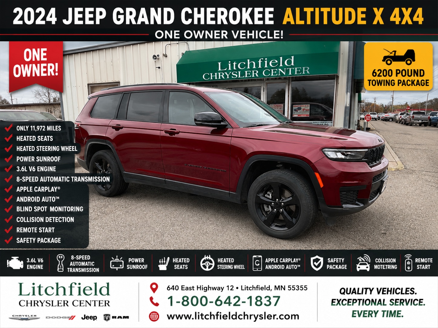 2024 Jeep Grand Cherokee L Altitude X 4x4's photo