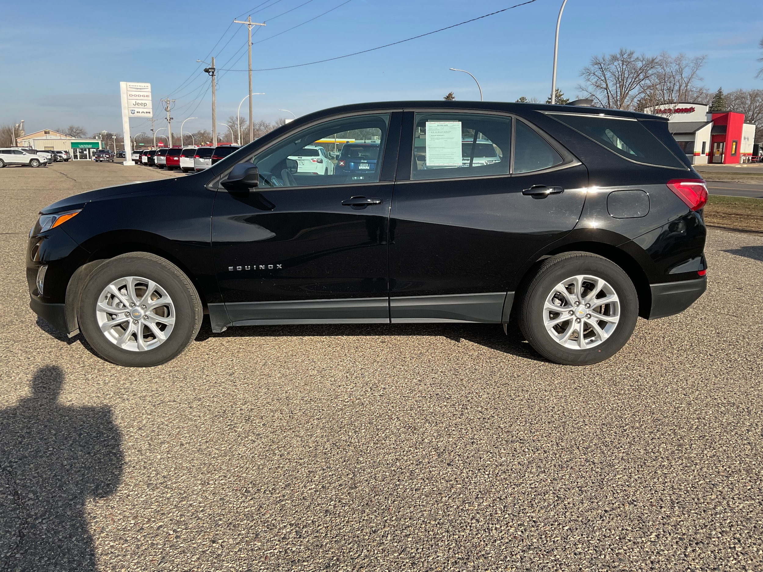 Used 2019 Chevrolet Equinox LS with VIN 2GNAXHEV4K6194648 for sale in Litchfield, Minnesota