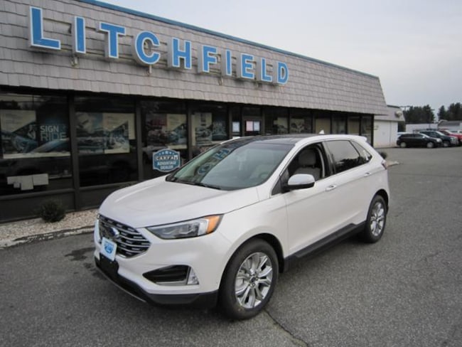 New 2024 Ford Edge Titanium Awd Suv Cold Weather Adaptive Cruise Park Assist Nav Leather Vista Roof For Lease Litchfield Ct