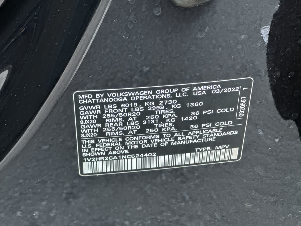 Thumbnail: 2022 Volkswagen Atlas - 21