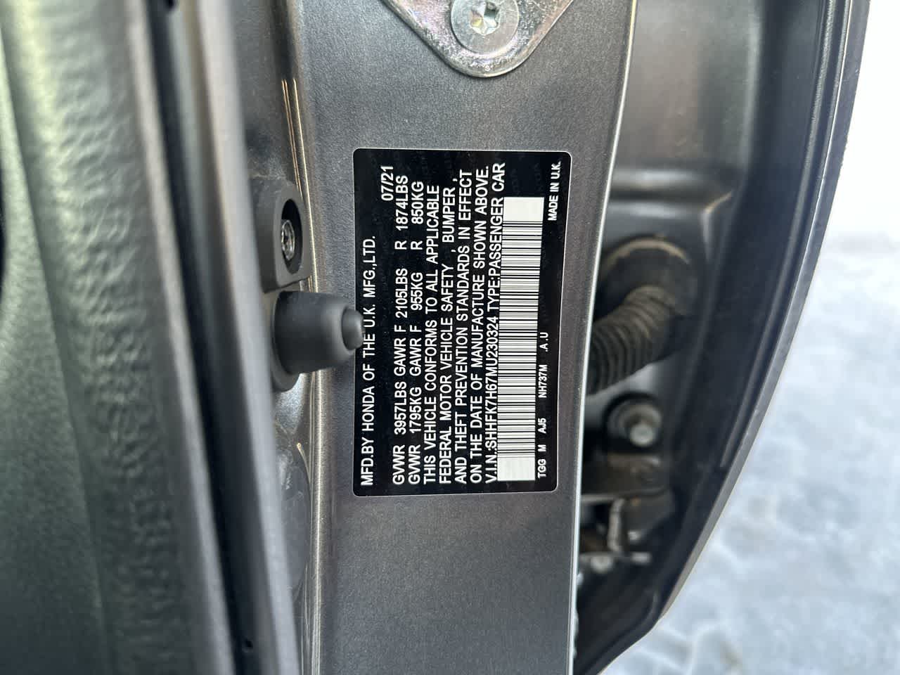 Thumbnail: 2021 Honda Civic - 20