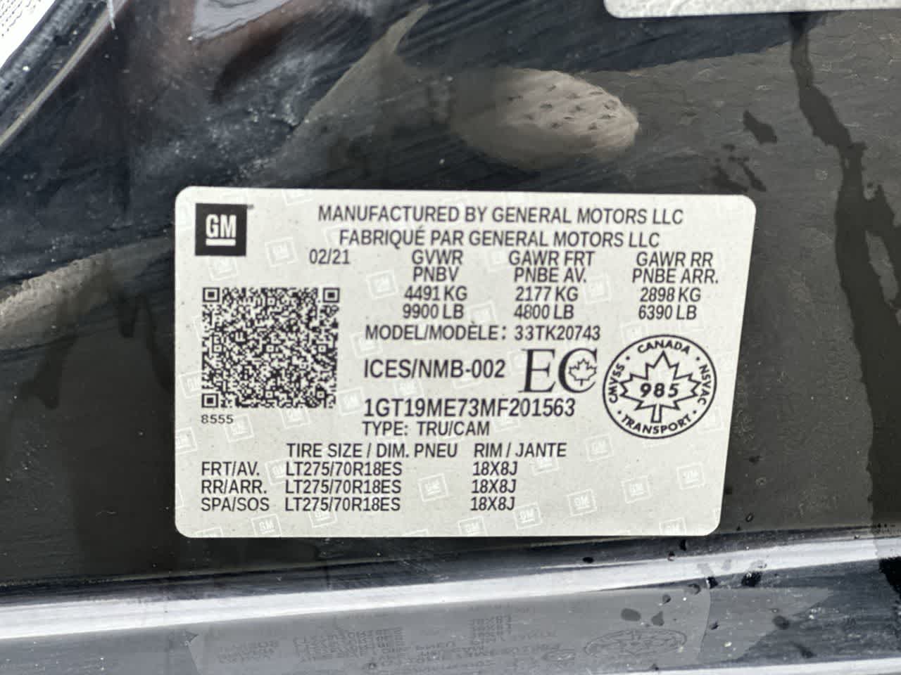 Thumbnail: 2021 GMC Sierra 2500 - 18