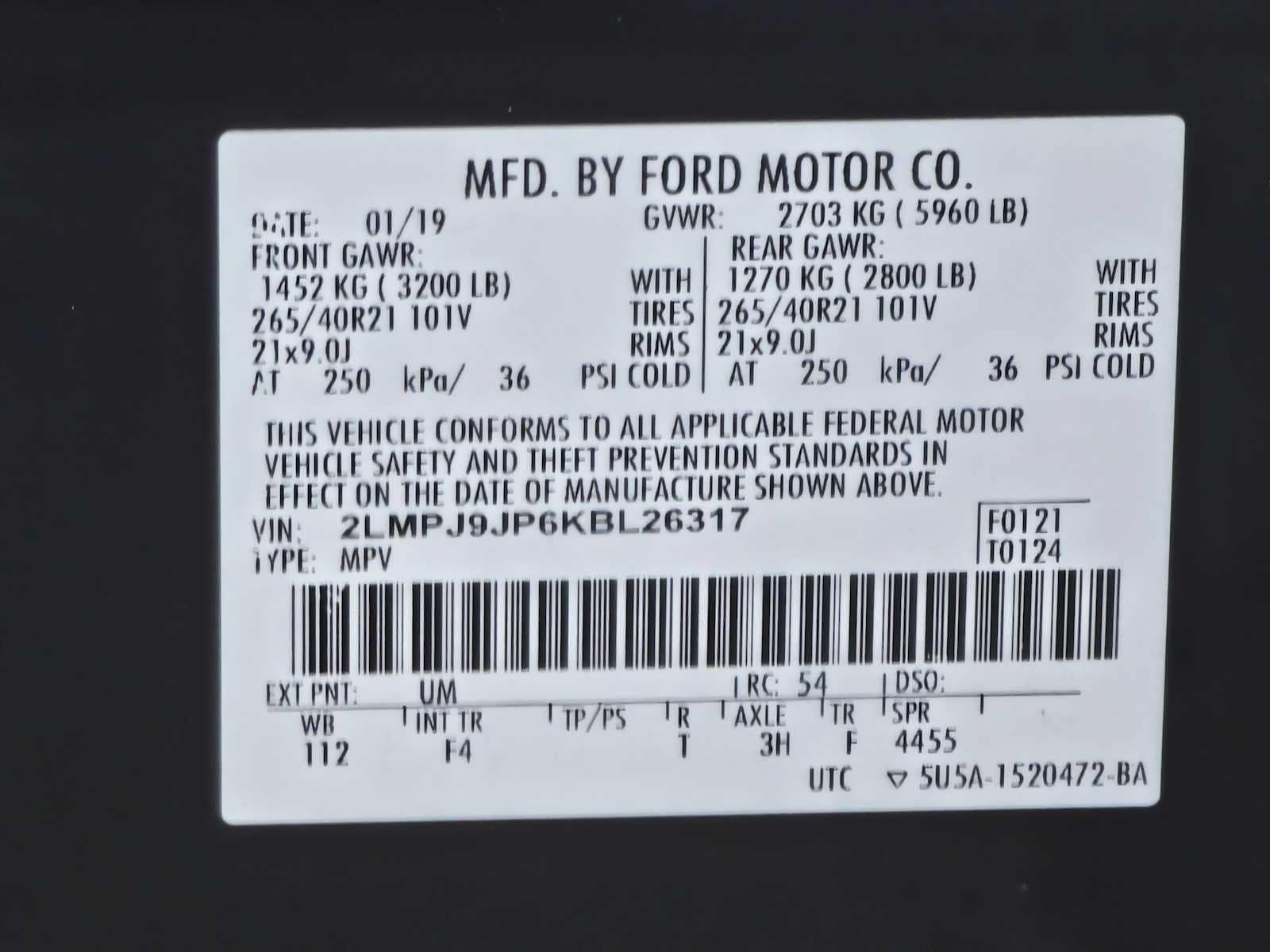 Thumbnail: 2019 Lincoln Nautilus - 29