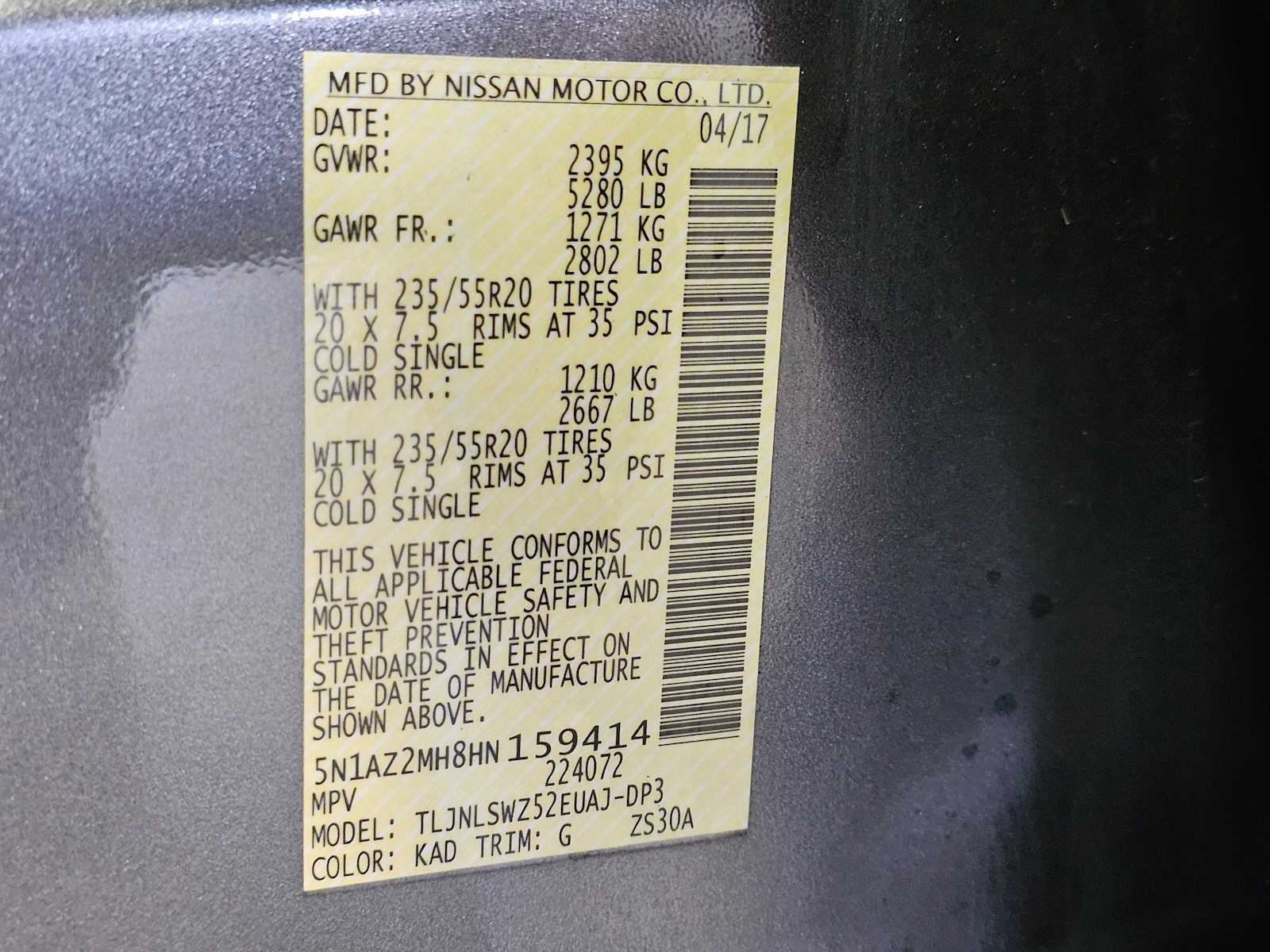 Thumbnail: 2017 Nissan Murano - 41