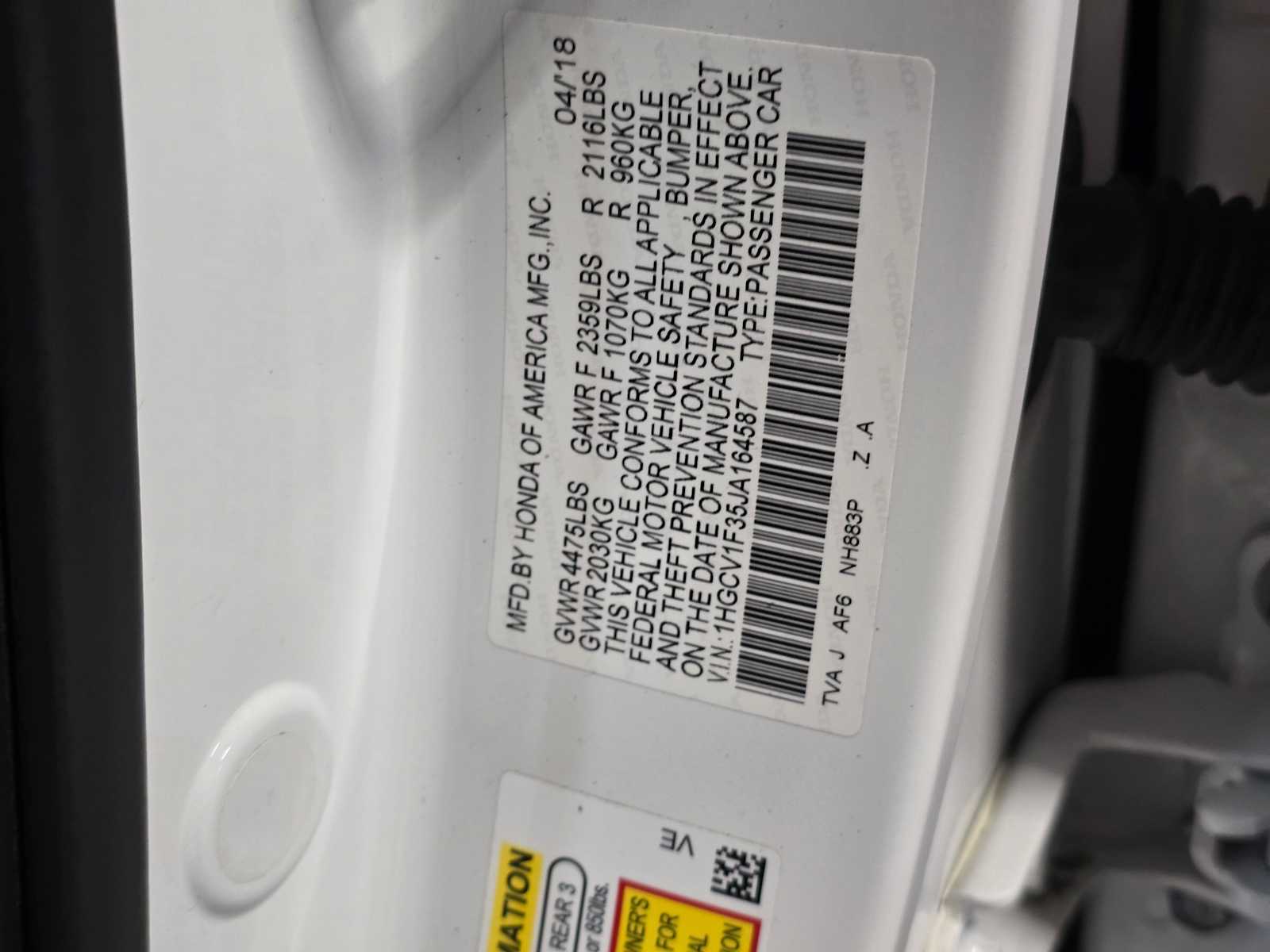 Thumbnail: 2018 Honda Accord - 36