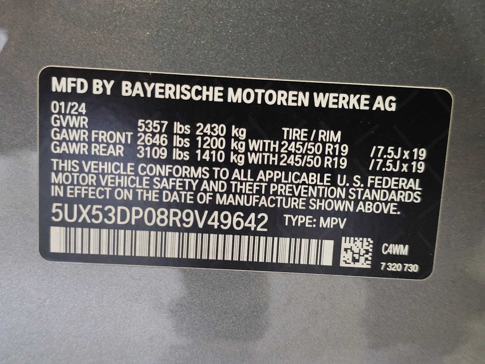 Thumbnail: 2024 BMW X3 - 44