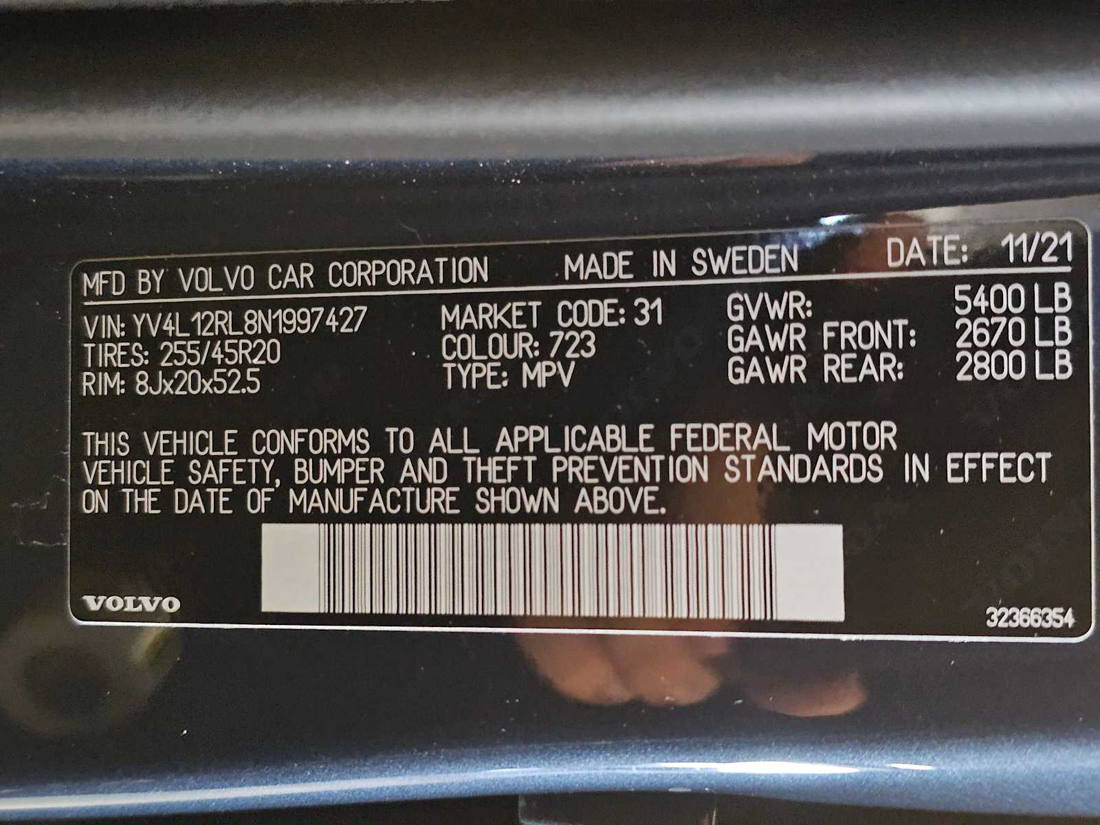 Thumbnail: 2022 Volvo XC60 - 38
