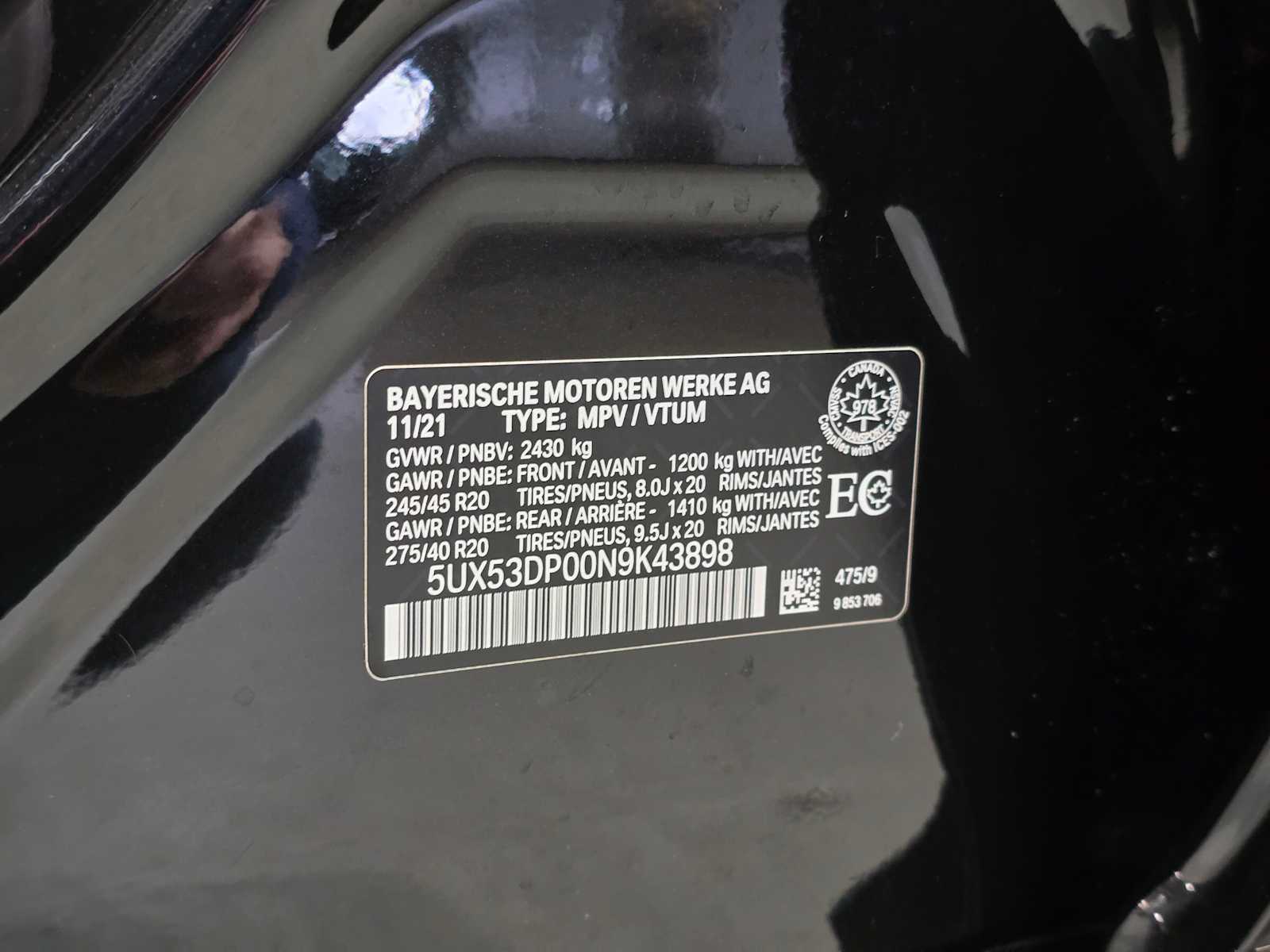 Thumbnail: 2022 BMW X3 - 36