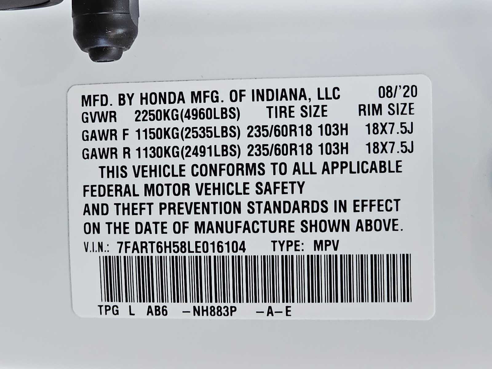 Thumbnail: 2020 Honda CR-V - 29