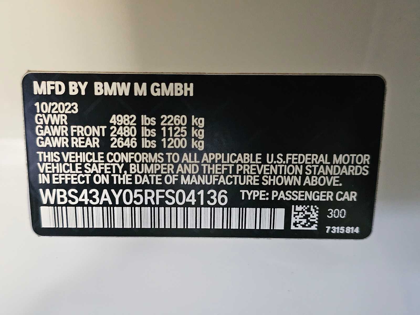 Thumbnail: 2024 BMW M3 - 41