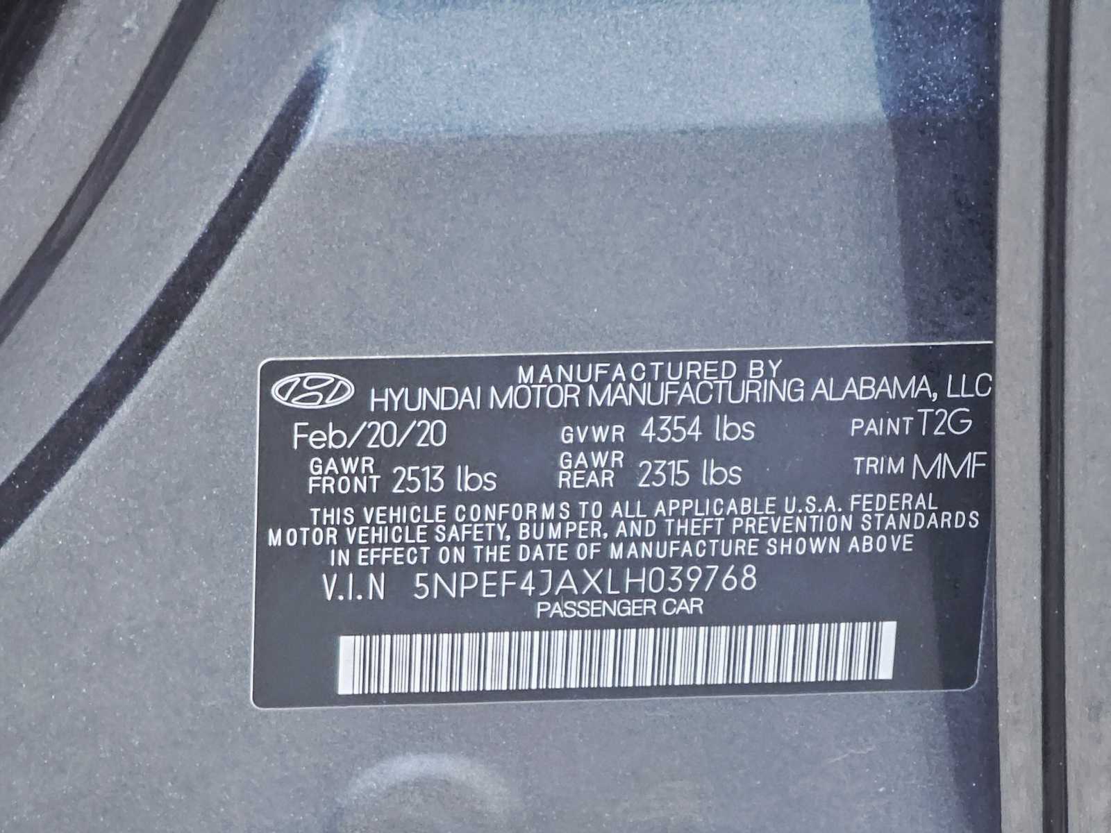 Thumbnail: 2020 Hyundai Sonata - 29