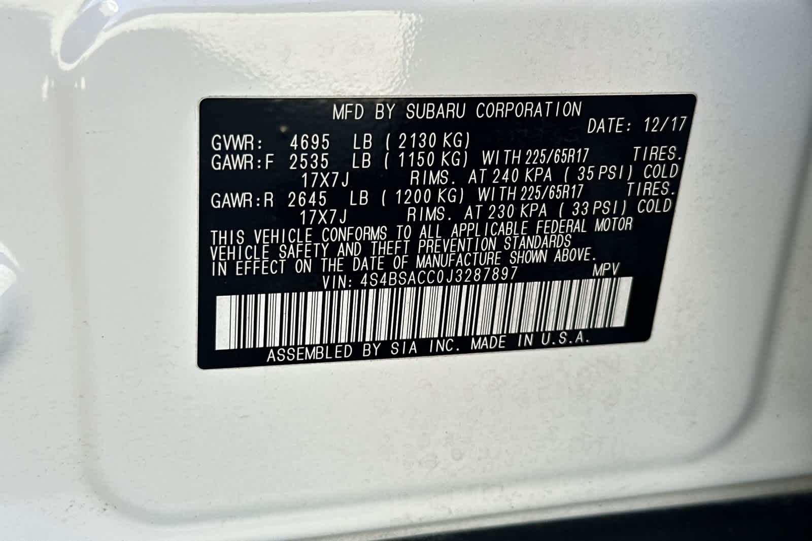 Thumbnail: 2018 Subaru Outback - 28