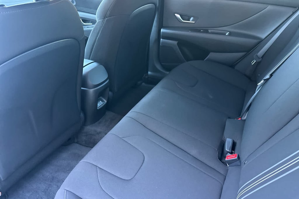 Used 2026 Hyundai Elantra Hybrid Blue Sedan