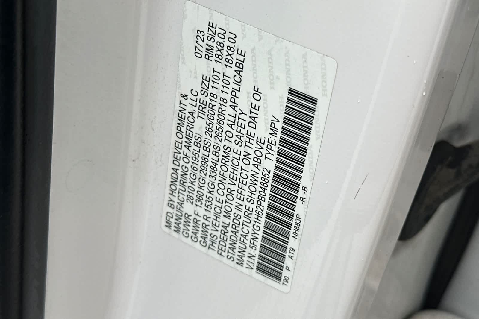 Thumbnail: 2023 Honda Pilot - 30