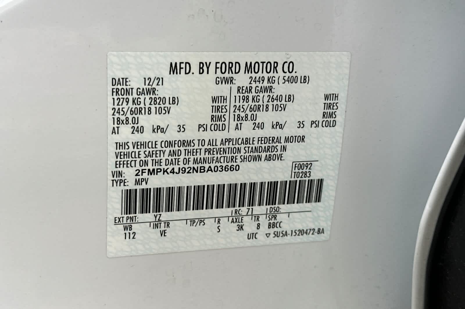 Thumbnail: 2022 Ford Edge - 29