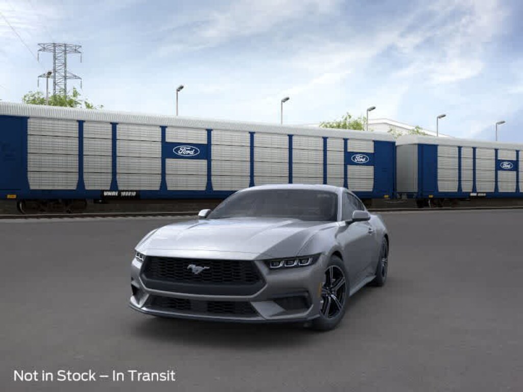New 2025 Ford Mustang Ecoboost Premium Fastback Coupe Carbonized Gray