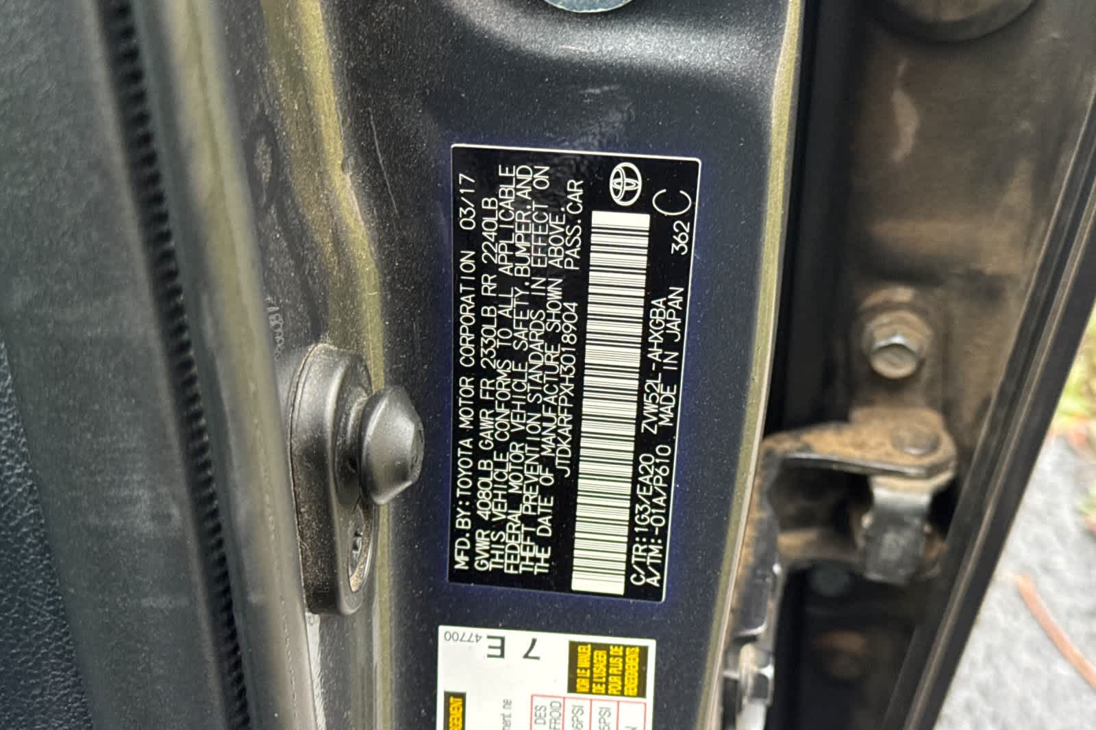 Thumbnail: 2017 Toyota Prius Prime - 29