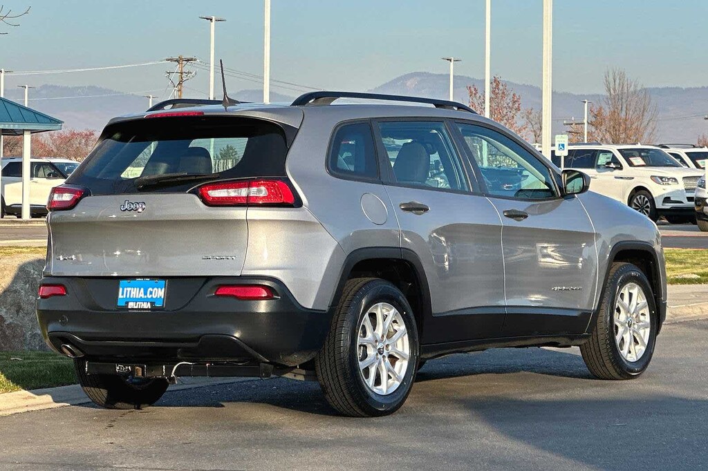 Used 2016 Jeep Cherokee Sport SUV Billet Silver For Sale in Boise ID