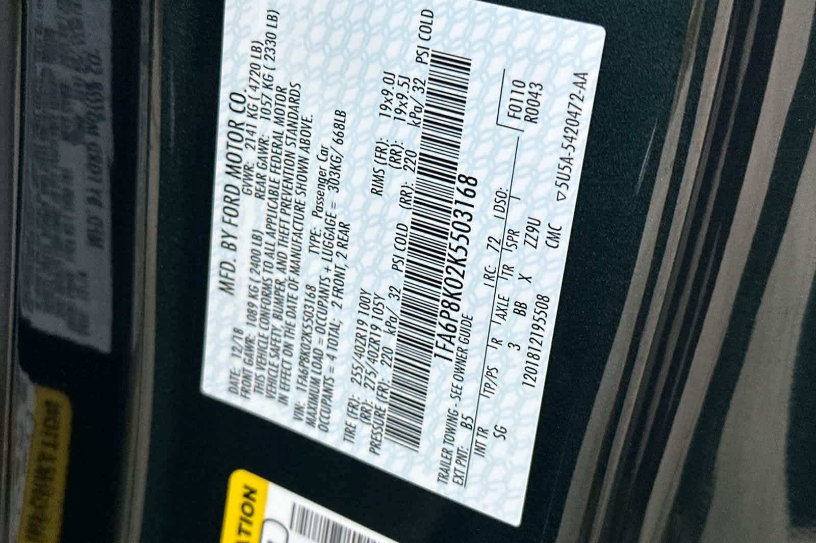 Thumbnail: 2019 Ford Mustang - 29