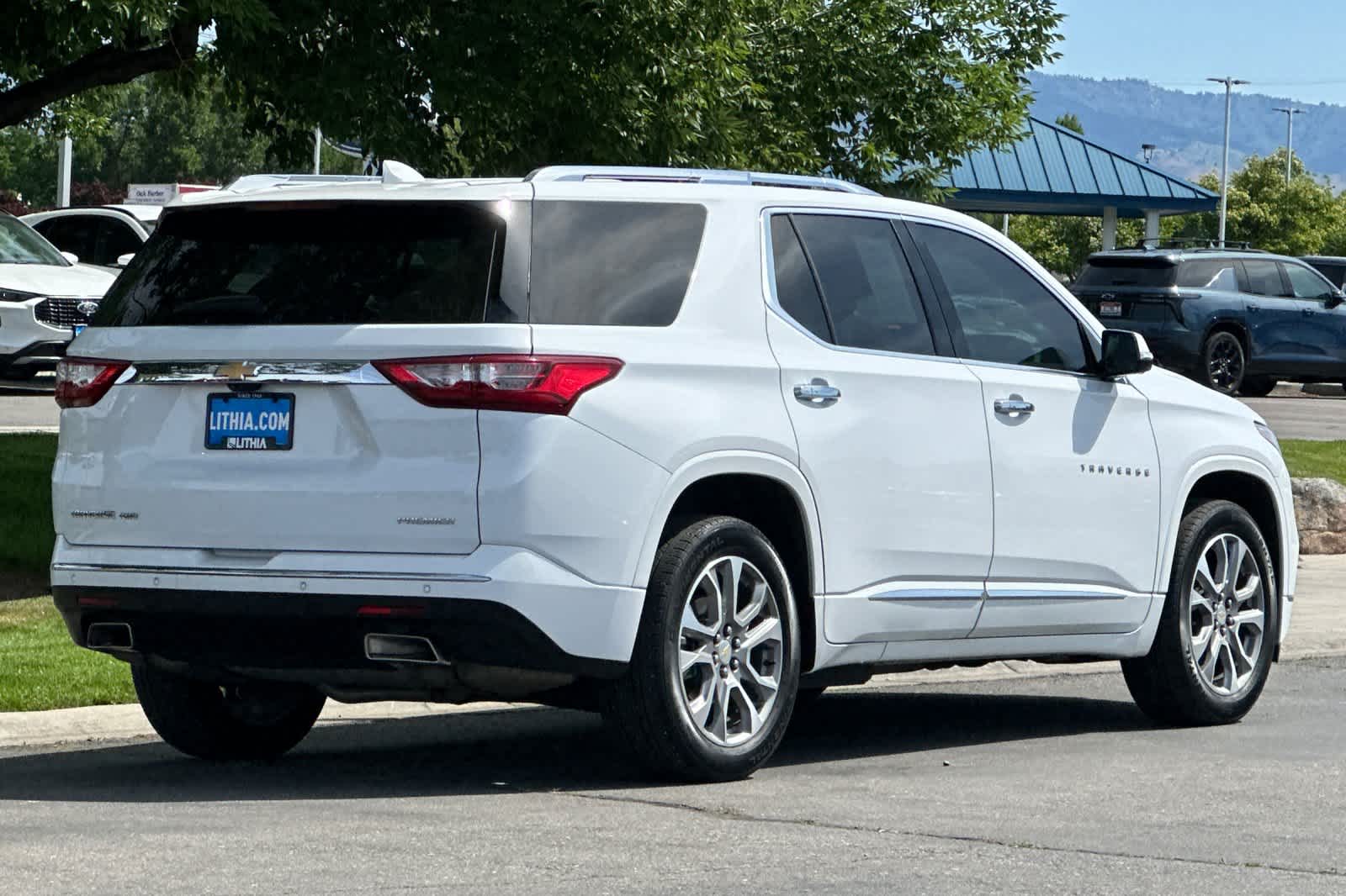 Used 2021 Chevrolet Traverse Premier with VIN 1GNEVKKW9MJ113442 for sale in Boise, ID