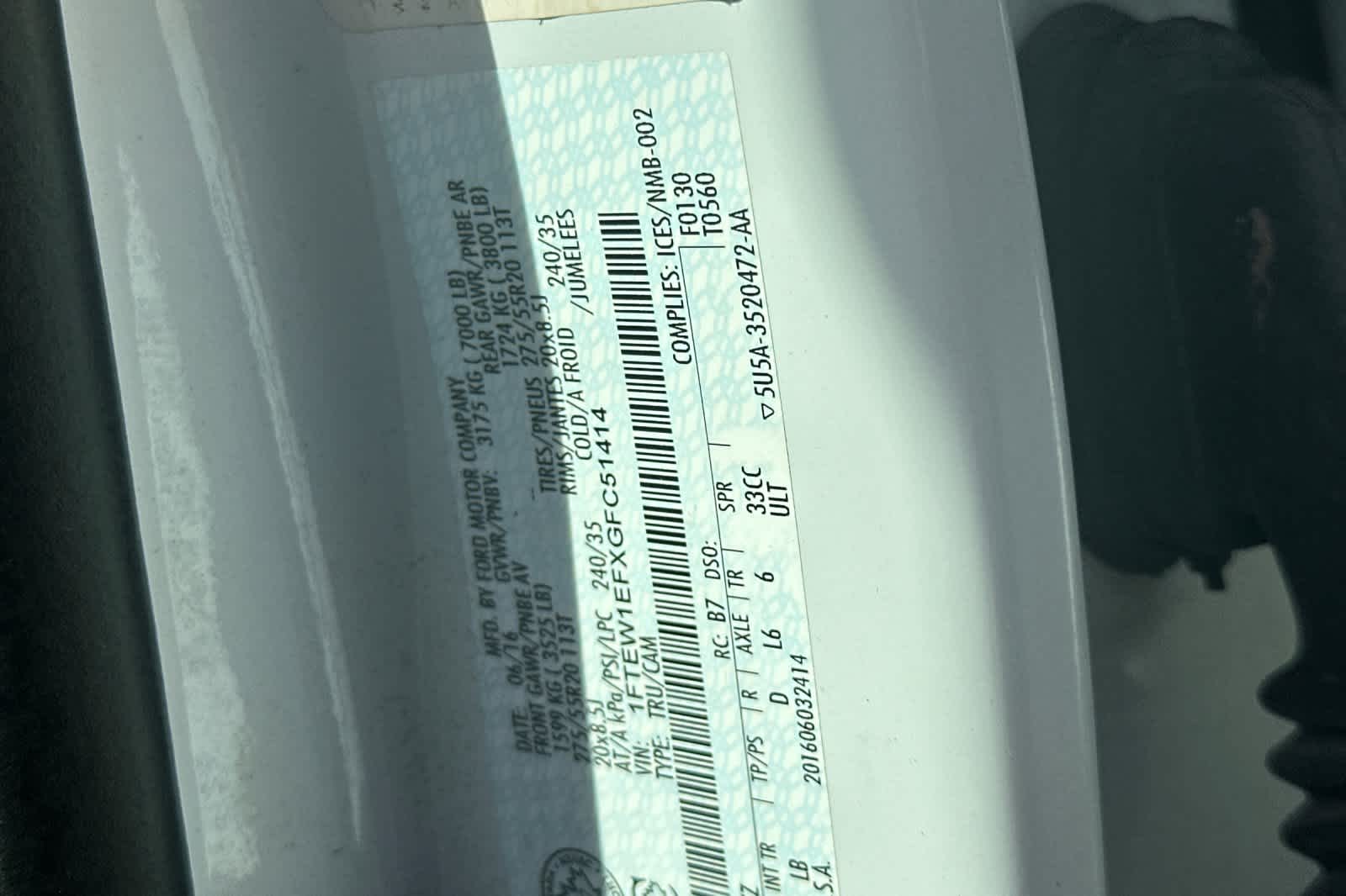 Thumbnail: 2016 Ford F-150 - 28