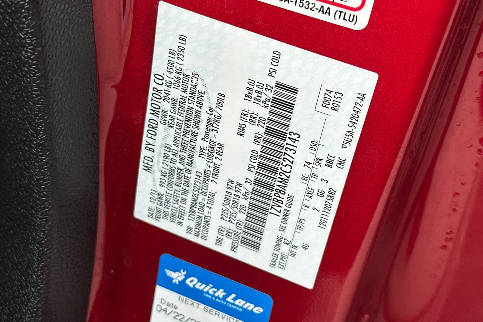 Thumbnail: 2012 Ford Mustang - 25