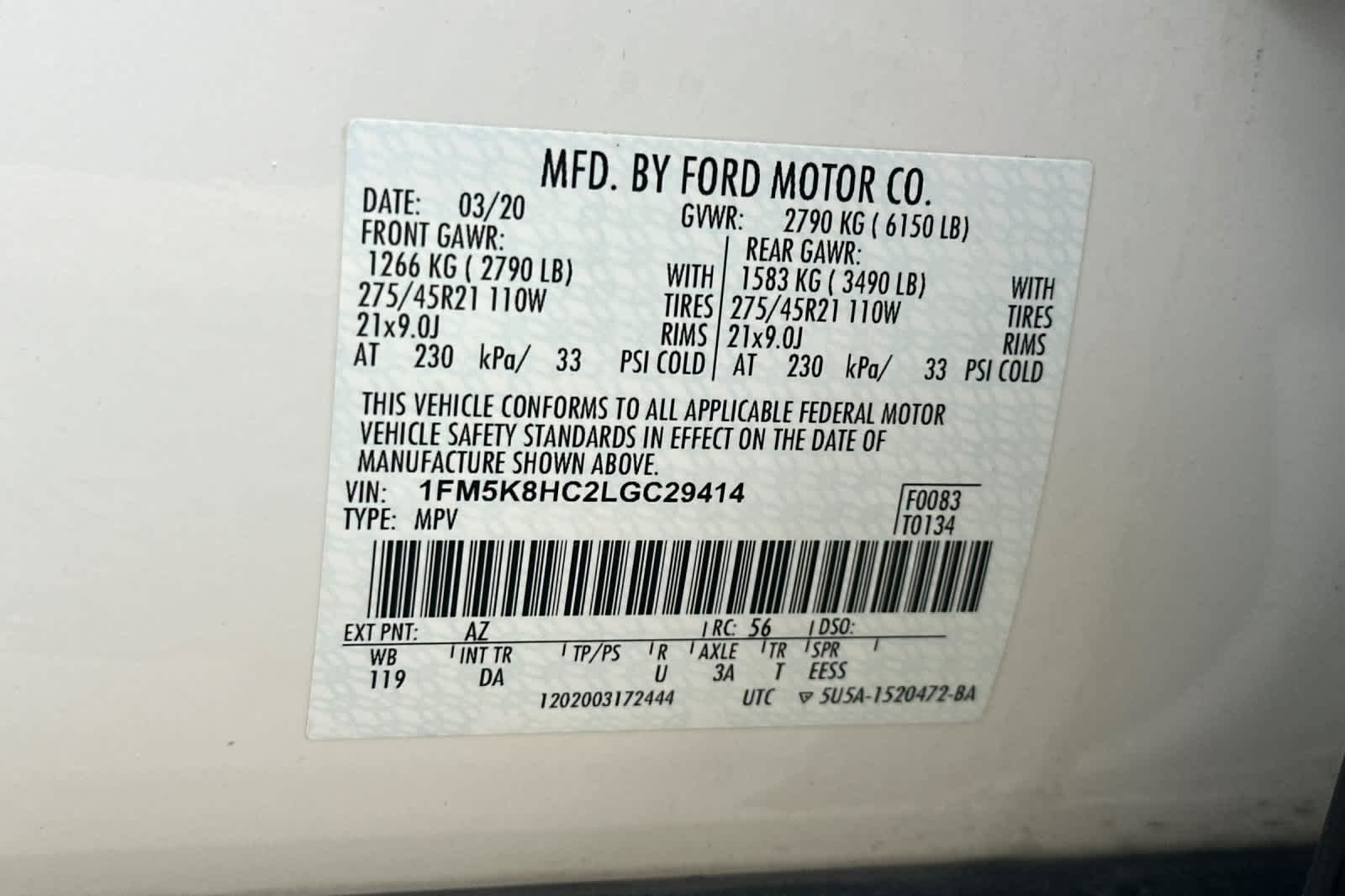 Thumbnail: 2020 Ford Explorer - 30