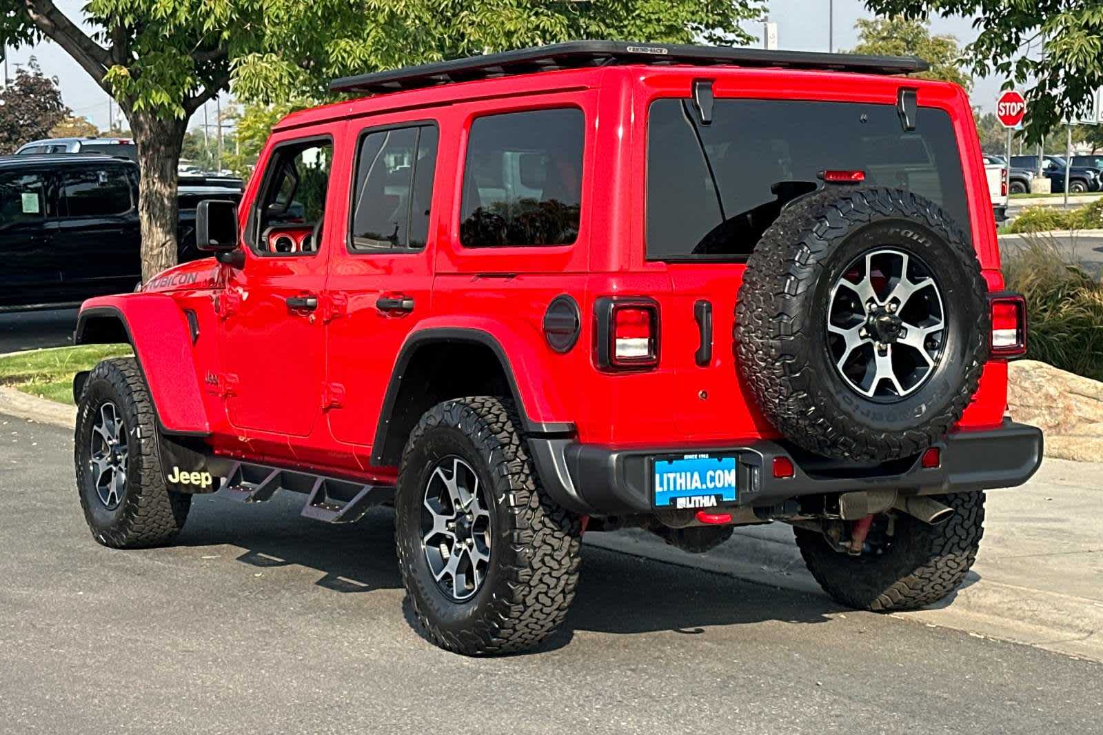 Used 2018 Jeep All-New Wrangler Unlimited Rubicon with VIN 1C4HJXFG5JW307465 for sale in Boise, ID