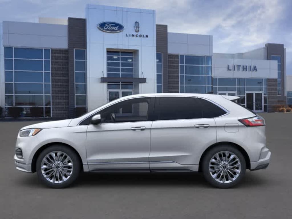 New 2024 Ford Edge Titanium SUV Iconic Silver For Sale in Boise ID