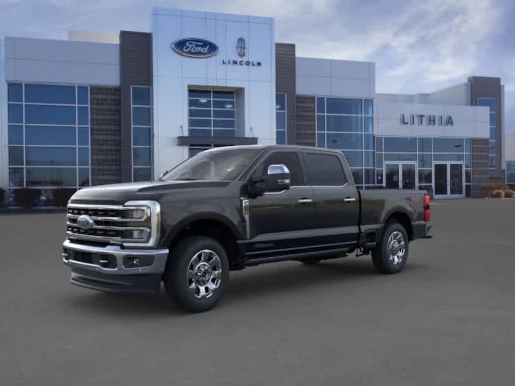 New 2024 Ford F250 F250 King Ranch Truck Crew Cab Agate Black For
