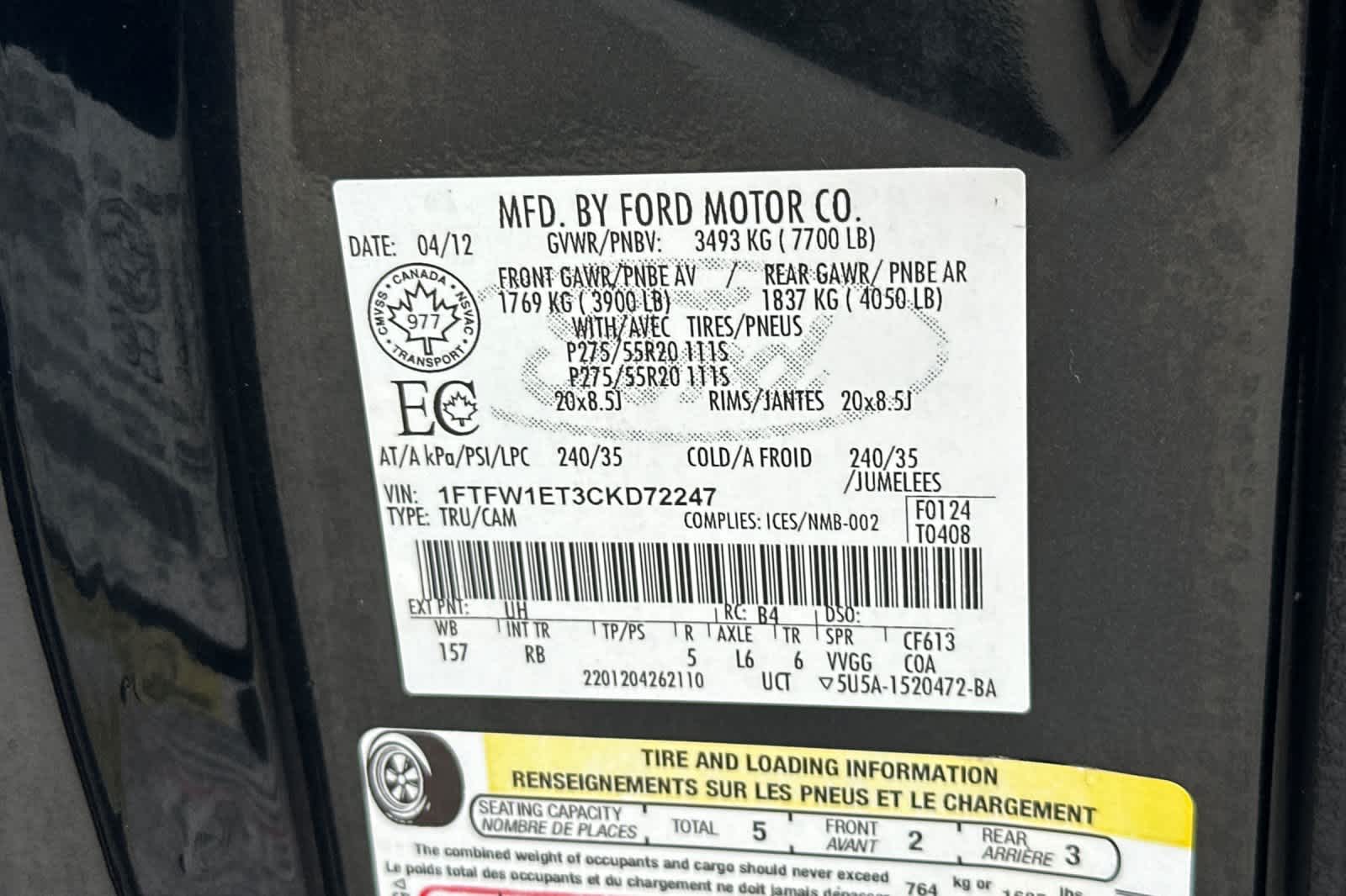 Thumbnail: 2012 Ford F-150 - 26