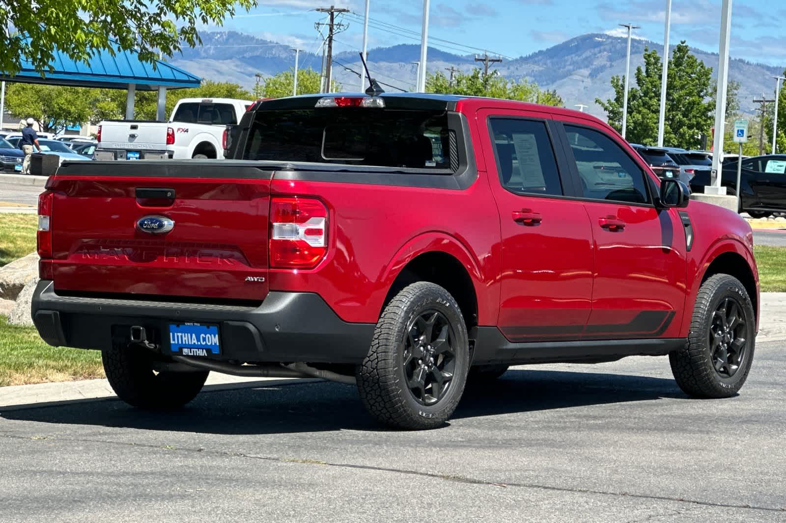 Certified 2022 Ford Maverick Lariat with VIN 3FTTW8F96NRA81819 for sale in Boise, ID