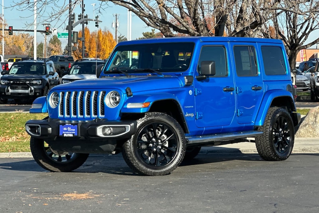 Used 2021 Jeep Wrangler 4xe Sahara SUV
