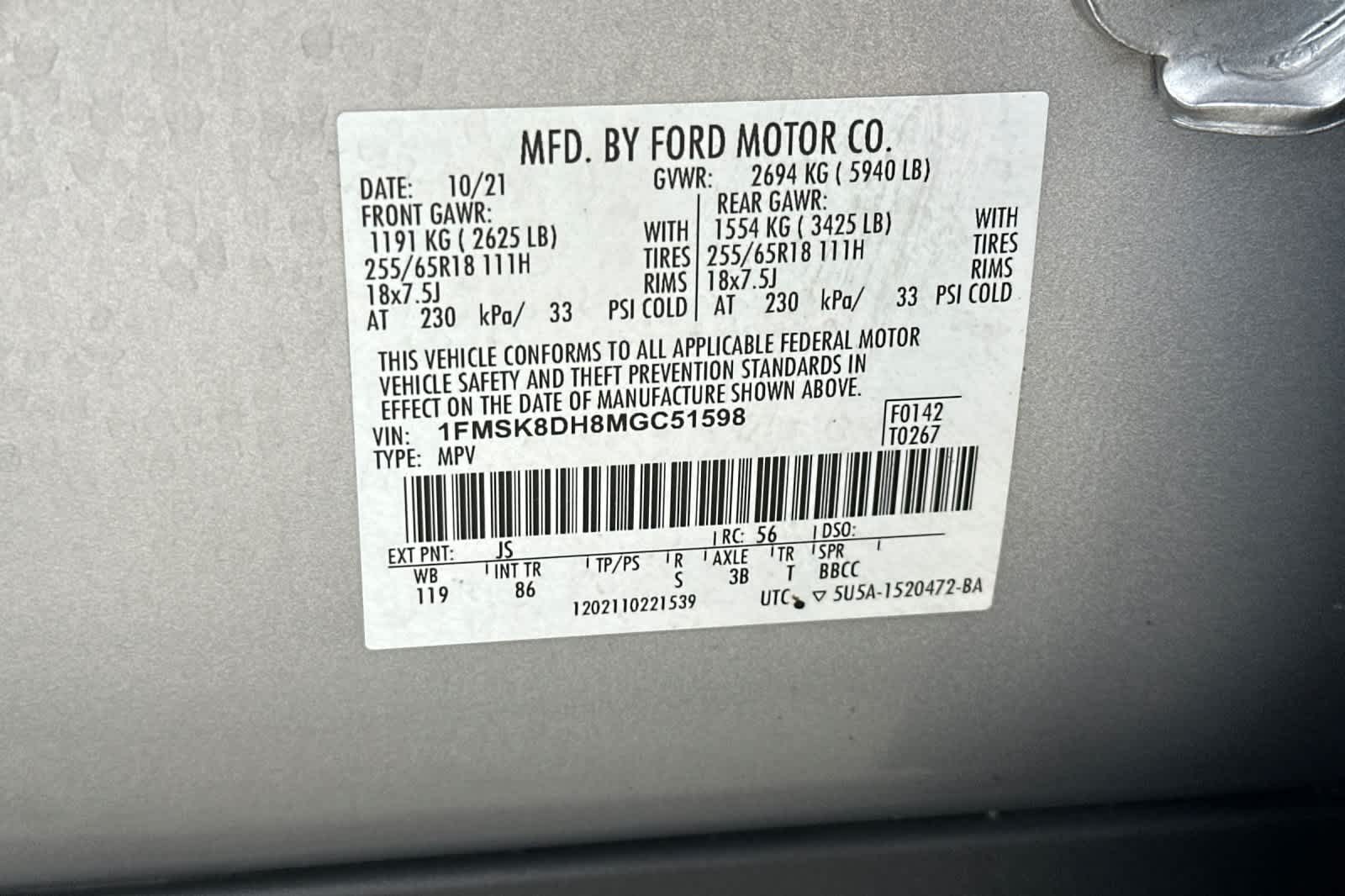 Thumbnail: 2021 Ford Explorer - 30