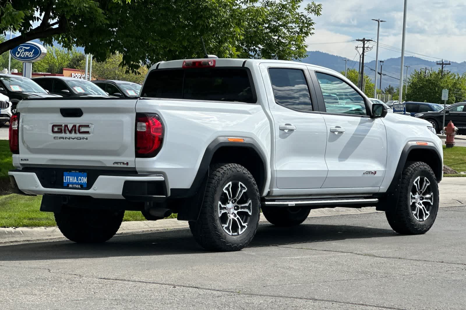 Used 2023 GMC Canyon AT4 with VIN 1GTP6DEK8P1125153 for sale in Boise, ID