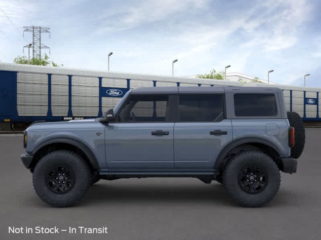 New 2024 Ford Bronco Wildtrak SUV Azure Gray Metallic TriCoat For Sale