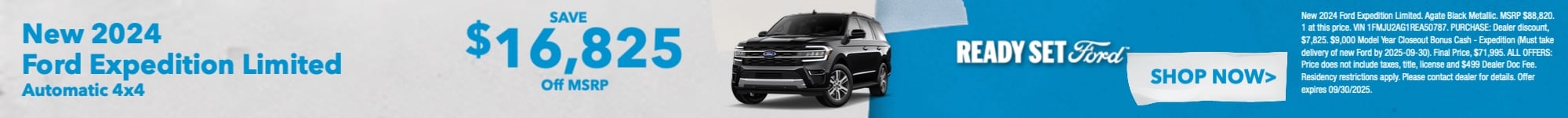 Expedition Savings